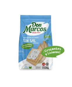 Tostaditas De Arroz Marca Don Marcos Sin Sal
